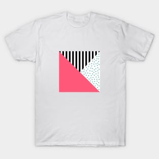 Pink and Stripes and Dots T-Shirt